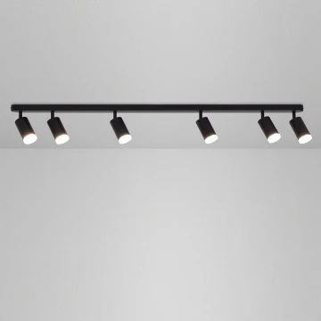Brilagi - Φωτιστικό σποτ μπάνιου SELE 6xGU10/30W/230V IP44 μαύρο