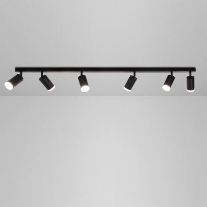 Brilagi - Φωτιστικό σποτ μπάνιου SELE 6xGU10/30W/230V IP44 μαύρο