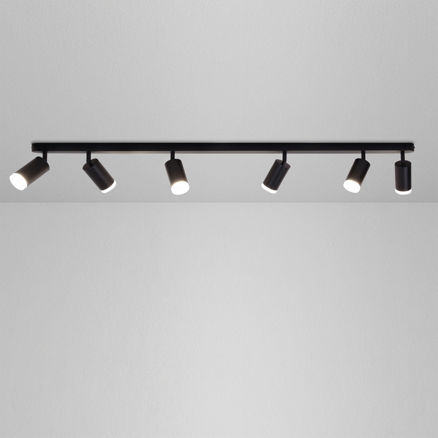 Brilagi - Φωτιστικό σποτ μπάνιου SELE 6xGU10/30W/230V IP44 μαύρο