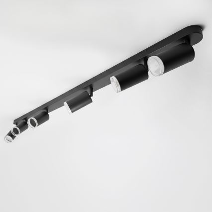 Brilagi - Φωτιστικό σποτ μπάνιου SELE 6xGU10/30W/230V IP44 μαύρο
