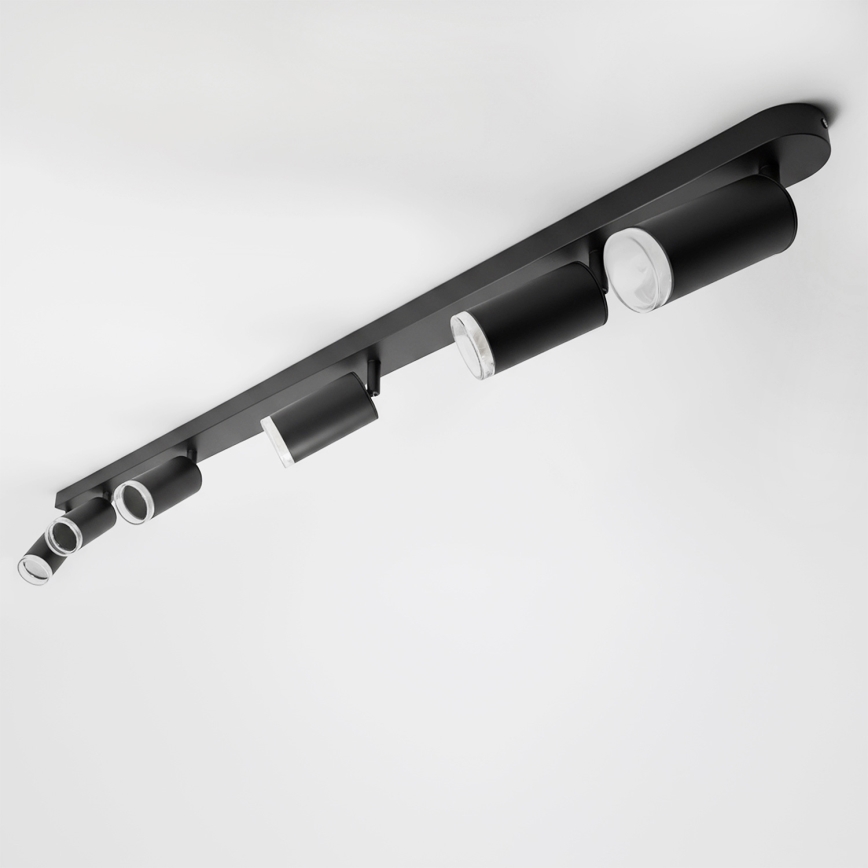 Brilagi - Φωτιστικό σποτ μπάνιου SELE 6xGU10/30W/230V IP44 μαύρο