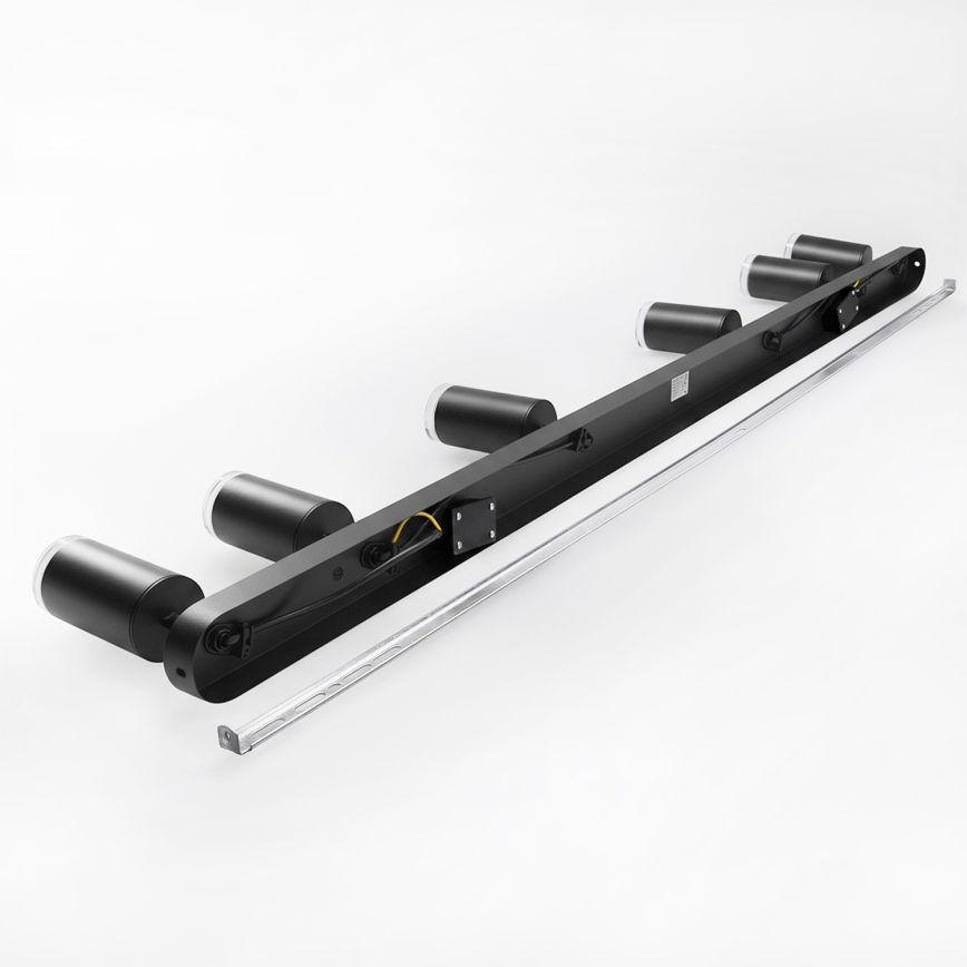 Brilagi - Φωτιστικό σποτ μπάνιου SELE 6xGU10/30W/230V IP44 μαύρο