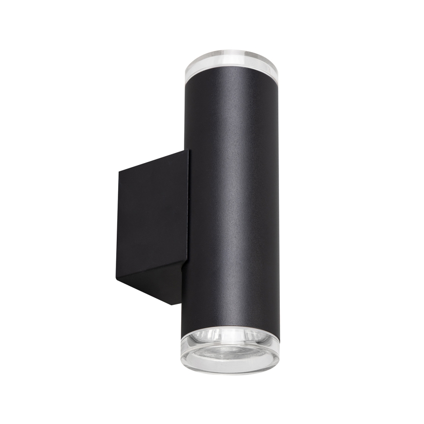 Brilagi - Επιτοίχιο φωτιστικό σποτ μπάνιου SELE AQUA 2xGU10/30W/230V IP44 μαύρο