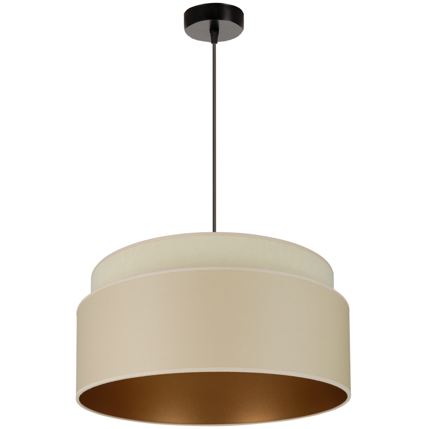 Brilagi - Φωτιστικό οροφής με καλώδιο OREGON VEGE 1xE27/15W/230V διάμ. 45 εκ. μπεζ