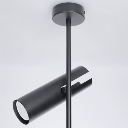 Brilagi - Φωτιστικό σε ράβδο BRANCH 2xGU10/30W/230V μαύρο