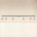 Brilagi - Φωτιστικό σποτ SELE 6xGU10/30W/230V λευκό/δρύινο ντεκόρ