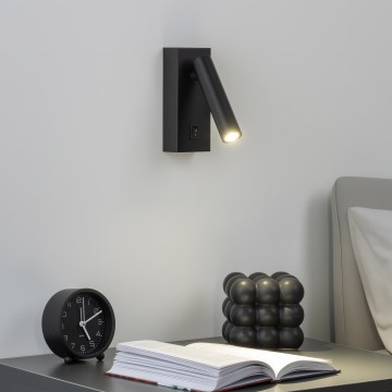 Brilagi - Φωτιστικό σποτ τοίχου LED MAYA LED/3W/230V 4000K μαύρο