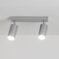 Brilagi - Φωτιστικό σποτ μπάνιου SELE 2xGU10/30W/230V IP44 ασημί
