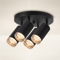 Brilagi - Φωτιστικό σποτ μπάνιου SELE AQUA 4xGU10/30W/230V IP44 μαύρο