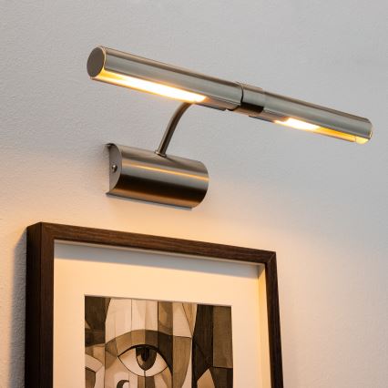 Brilagi - Φωτιστικό πίνακα LED DANAE 2xE14/4W/230V 3000K ματ χρώμιο