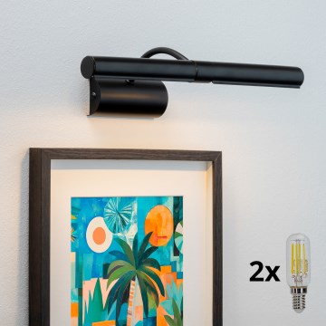 Brilagi - Φωτιστικό πίνακα LED DANAE 2xE14/4W/230V 3000K μαύρο