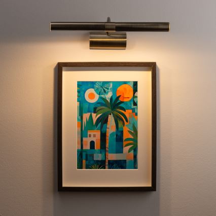 Brilagi - Φωτιστικό πίνακα LED DANAE 2xE14/4W/230V 3000K μπρονζέ