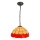 Brilagi - φωτιστικό Tiffany από βιτρώ με αλυσίδα SIENNA 1xE27/60W/230V διάμετρος 40 εκ.