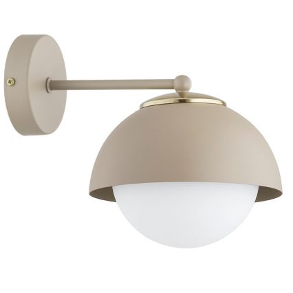 Brilagi - Φωτιστικό τοίχου COSMO 1xE27/60W/230V μπεζ/χρυσό