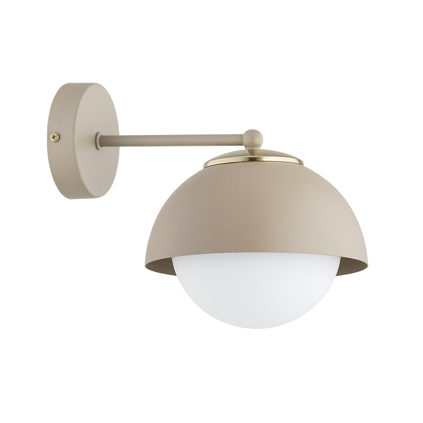 Brilagi - Φωτιστικό τοίχου COSMO 1xE27/60W/230V μπεζ/χρυσό