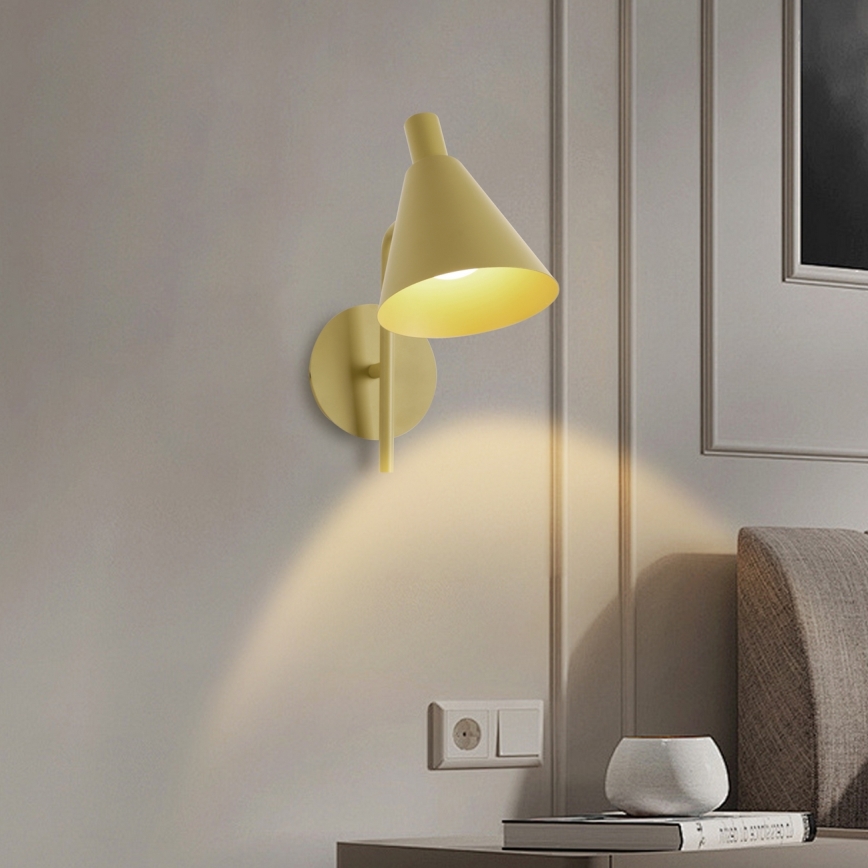 Brilagi - Φωτιστικό τοίχου LED LUCERA LED/3W/230V κίτρινο