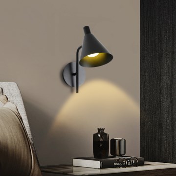 Brilagi - Φωτιστικό τοίχου LED LUCERA LED/3W/230V μαύρο