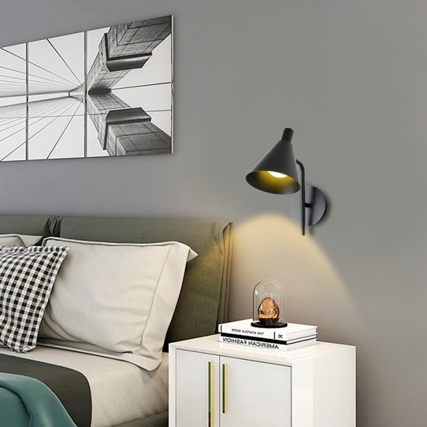 Brilagi - Φωτιστικό τοίχου LED LUCERA LED/3W/230V μαύρο