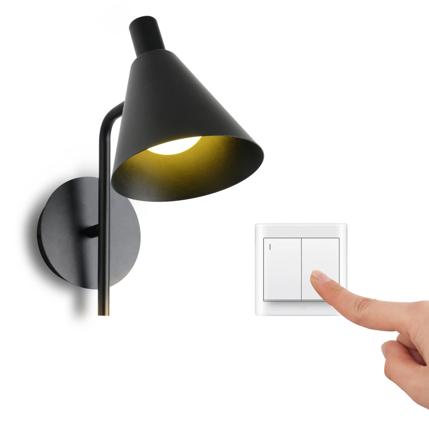 Brilagi - Φωτιστικό τοίχου LED LUCERA LED/3W/230V μαύρο