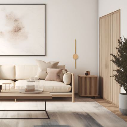 Brilagi - Φωτιστικό τοίχου LED LUGO DUE LED/9W/230V δρύινο ντεκόρ