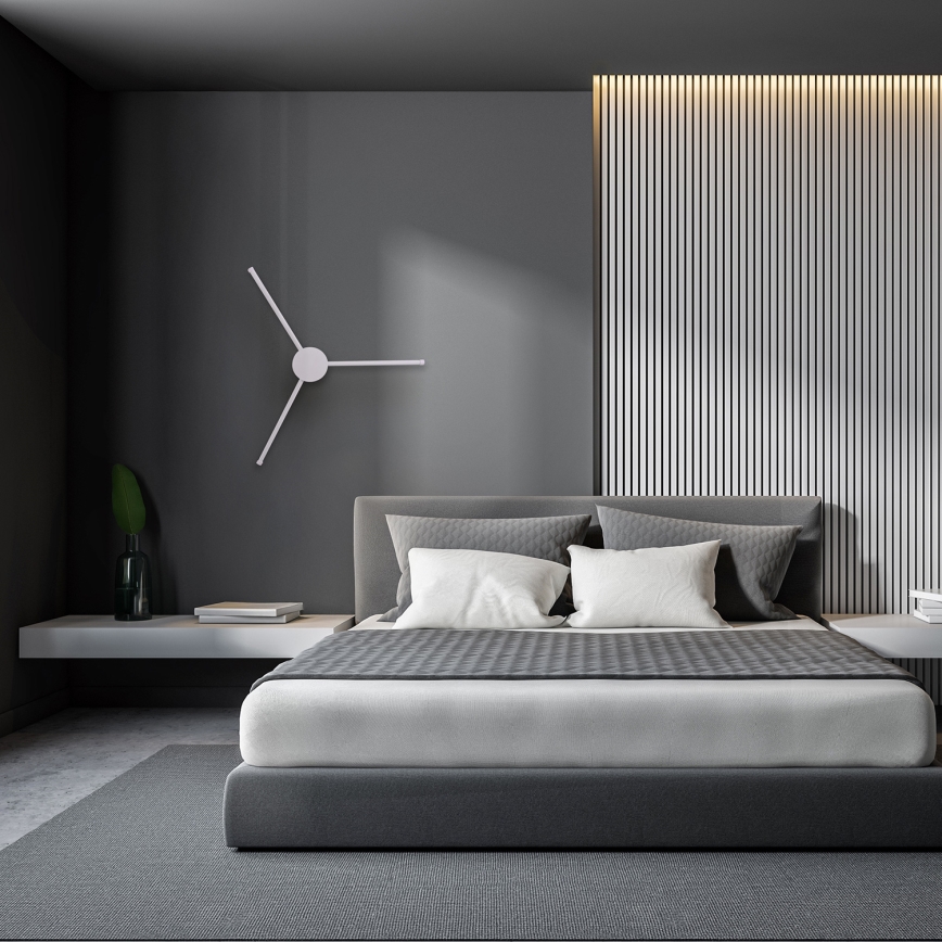 Brilagi - Φωτιστικό τοίχου LED LUGO TRE LED/14W/230V λευκό