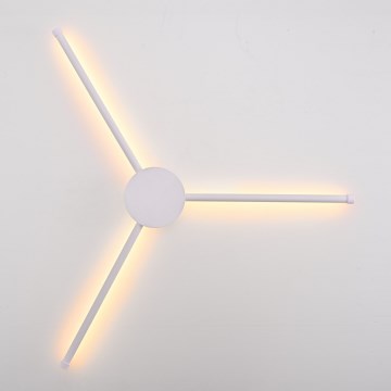 Brilagi - Φωτιστικό τοίχου LED LUGO TRE LED/14W/230V λευκό