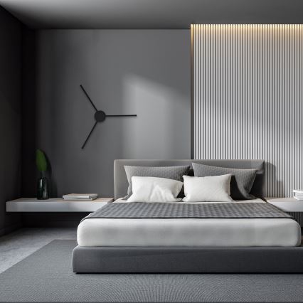 Brilagi - Φωτιστικό τοίχου LED LUGO TRE LED/14W/230V μαύρο