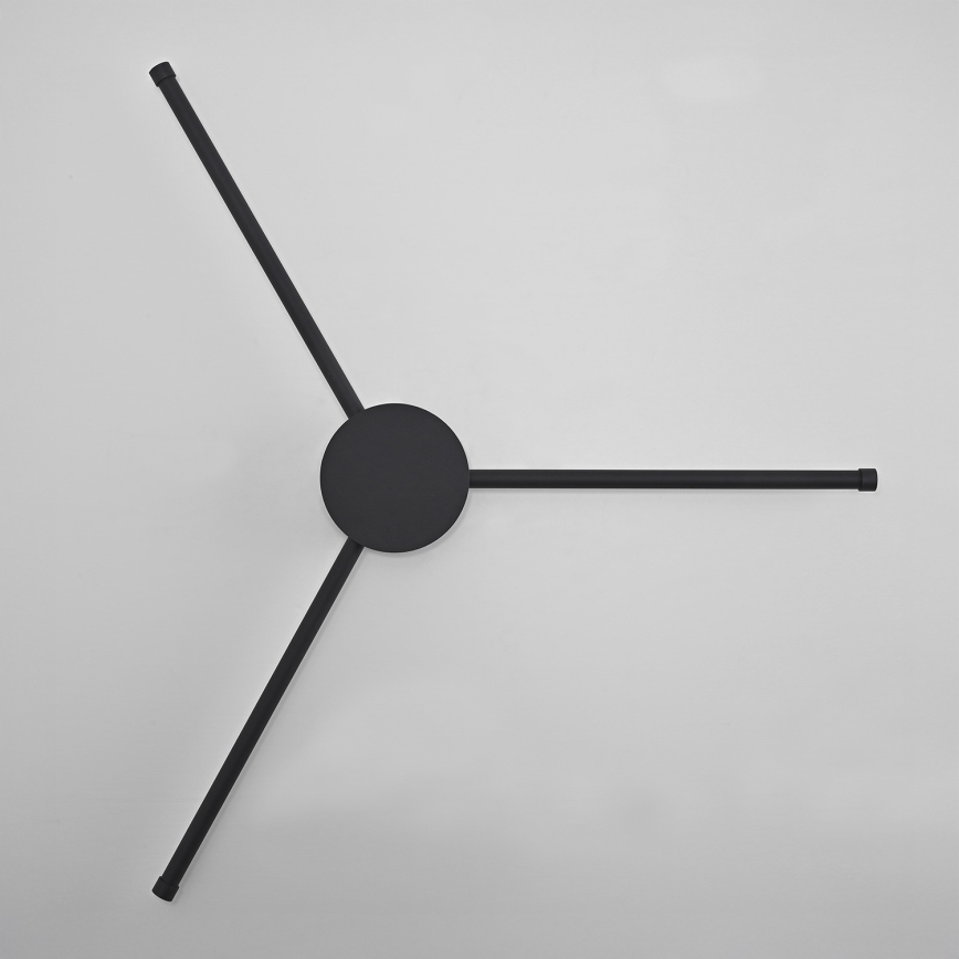 Brilagi - Φωτιστικό τοίχου LED LUGO TRE LED/14W/230V μαύρο