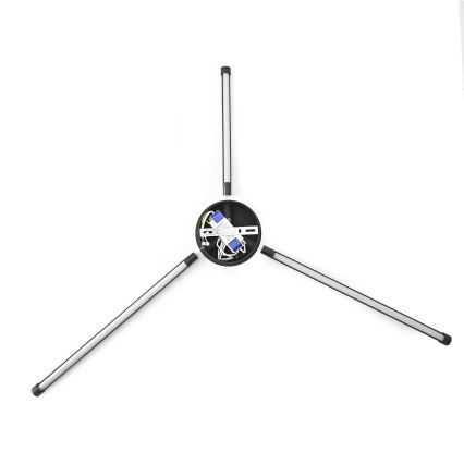 Brilagi - Φωτιστικό τοίχου LED LUGO TRE LED/14W/230V μαύρο