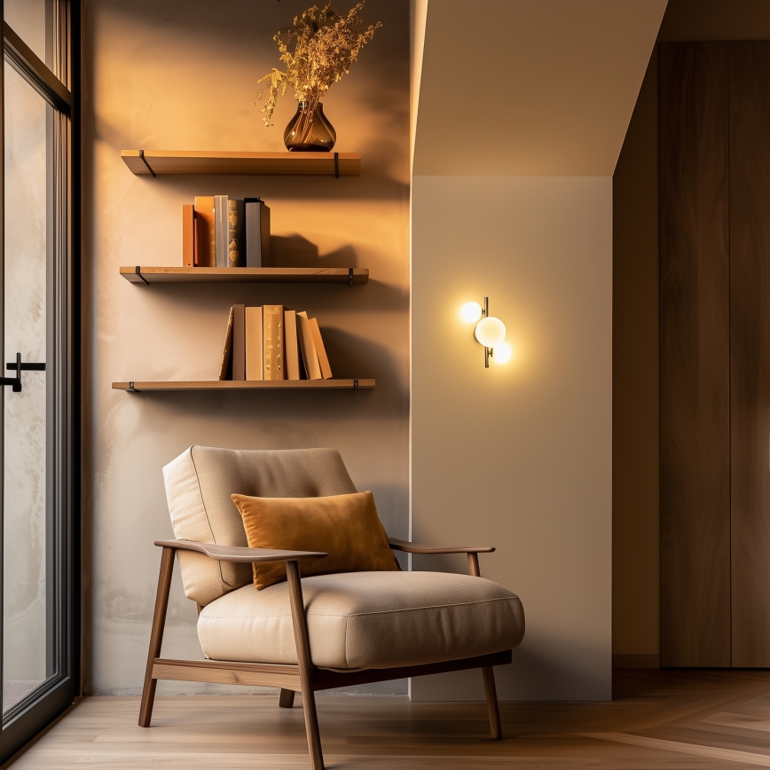 Brilagi - Φωτιστικό τοίχου LED MILLA 3xG9/3W/230V γυαλιστερό χρώμιο/λευκό