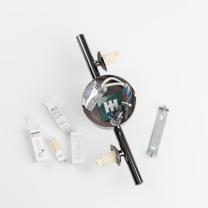 Brilagi - Φωτιστικό τοίχου LED MILLA 3xG9/3W/230V γυαλιστερό χρώμιο/λευκό