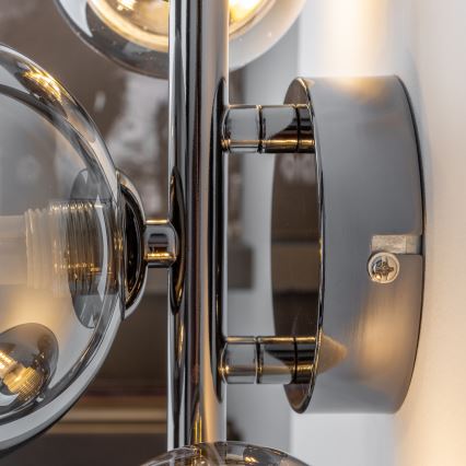 Brilagi - Φωτιστικό τοίχου LED MILLA 3xG9/3W/230V γυαλιστερό χρώμιο/φιμέ