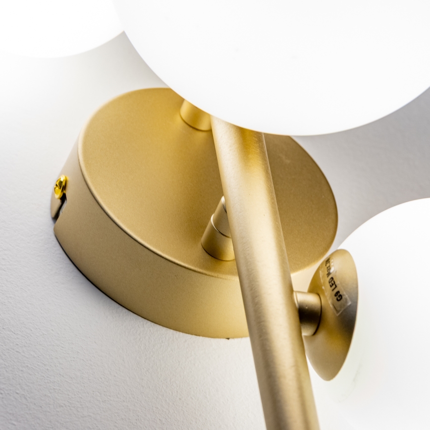 Brilagi - Φωτιστικό τοίχου LED MILLA 3xG9/3W/230V χρυσό/λευκό