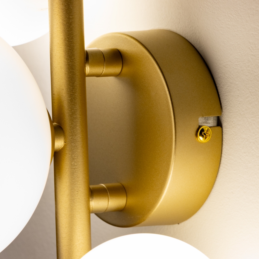 Brilagi - Φωτιστικό τοίχου LED MILLA 3xG9/3W/230V χρυσό/λευκό