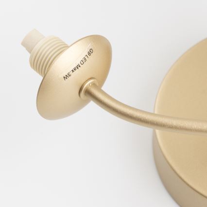 Brilagi - Φωτιστικό τοίχου LED MISTEL 3xG9/3W/230V χρυσό