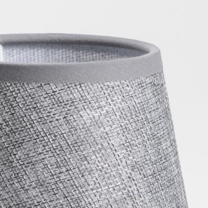 Brilagi - LED Εύκαμπτο φωτιστικό τοίχου NUBILA 1xE27/25W/230V + LED/3W λευκό/γκρι