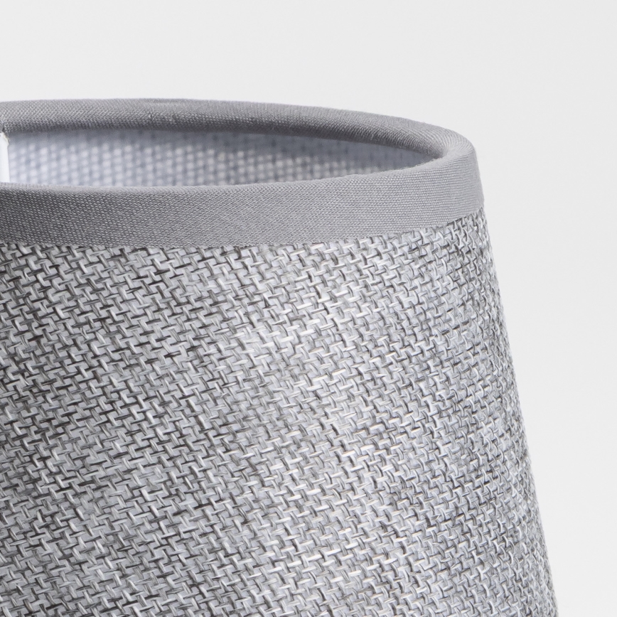 Brilagi - LED Εύκαμπτο φωτιστικό τοίχου NUBILA 1xE27/25W/230V + LED/3W μαύρο/γκρι