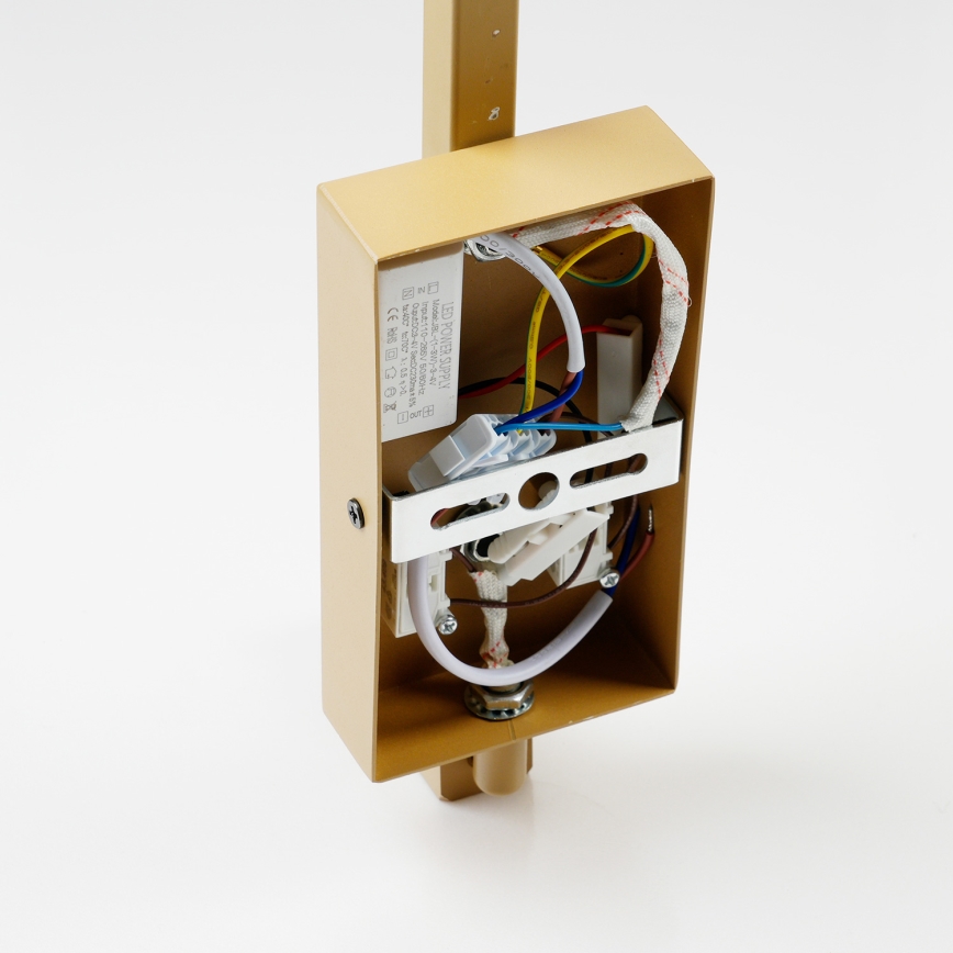 Brilagi - Φωτιστικό τοίχου LED RAYA 1xE14/40W/230V + LED/3W λινάρι/μπεζ