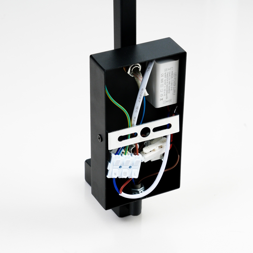 Brilagi - Φωτιστικό τοίχου LED RAYA 1xE14/40W/230V + LED/3W μαύρο