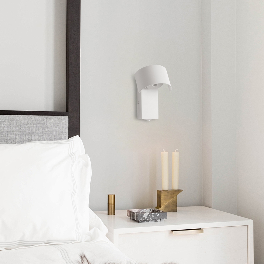 Brilagi - Φωτιστικό τοίχου LED VASTO LED/3W/230V λευκό