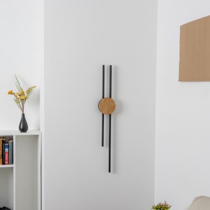 Brilagi - Φωτιστικό τοίχου LED WOODY COLLINE LED/15W/230V 80 cm δρυς