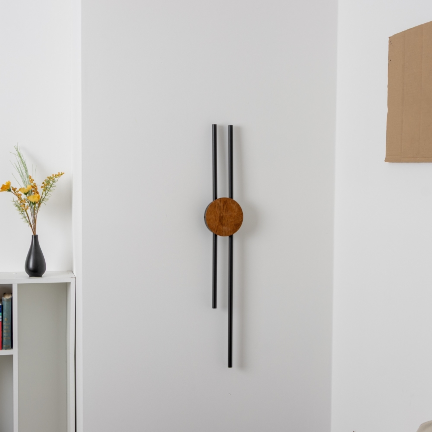 Brilagi - Φωτιστικό τοίχου LED WOODY COLLINE LED/15W/230V 80 cm δρυς κερασιά