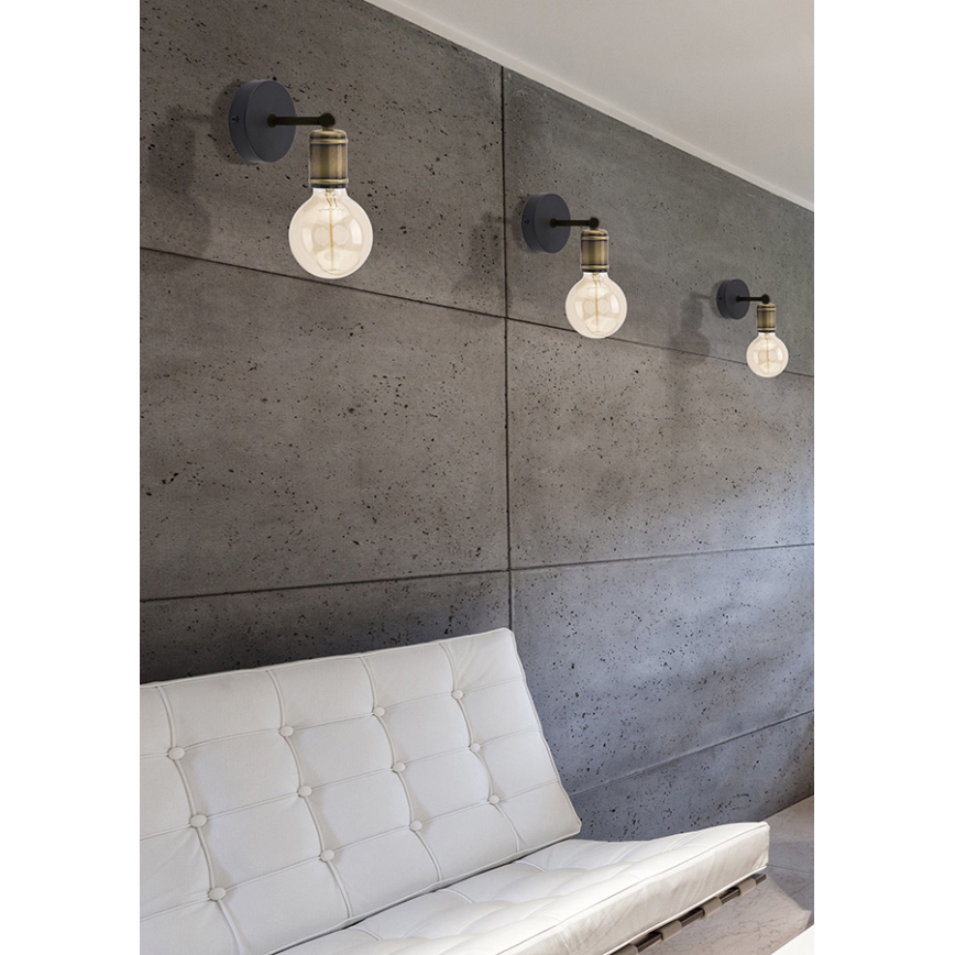 Brilagi - Φωτιστικό τοίχου OMBORO 1xE27/60W/230V