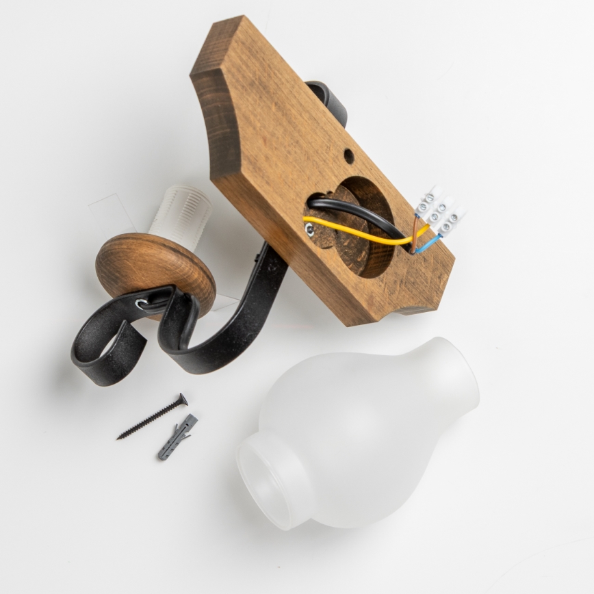 Brilagi - Φωτιστικό τοίχου QUEEN 1xE14/40W/230V οξιά