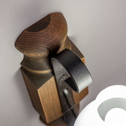 Brilagi - Φωτιστικό τοίχου RUSTIC 1xE14/40W/230V οξιά