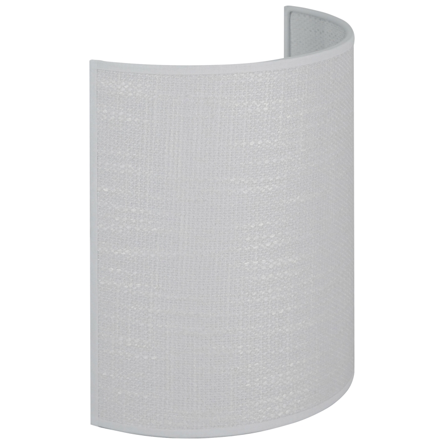 Brilagi - Φωτιστικό τοίχου SEMI 1xE27/15W/230V διάμετρος 20 cm ανοιχτό γκρι