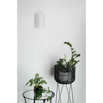 Brilagi - Φωτιστικό τοίχου SEMI 1xE27/15W/230V διάμετρος 20 cm ανοιχτό γκρι