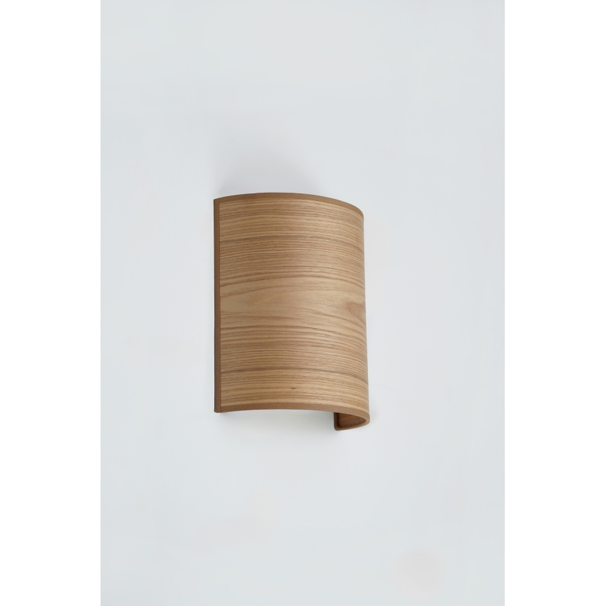 Brilagi - Φωτιστικό τοίχου SEMI 1xE27/15W/230V διάμετρος 20 cm καφέ