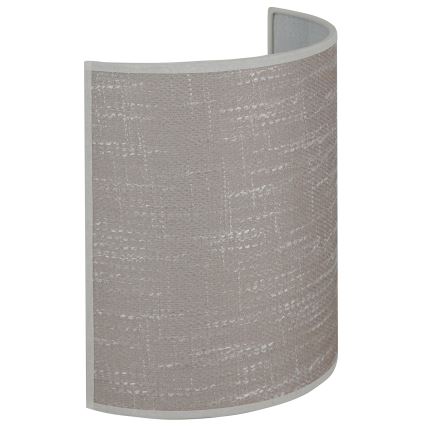 Brilagi - Φωτιστικό τοίχου SEMI 1xE27/15W/230V διάμετρος 20 cm σκούρο