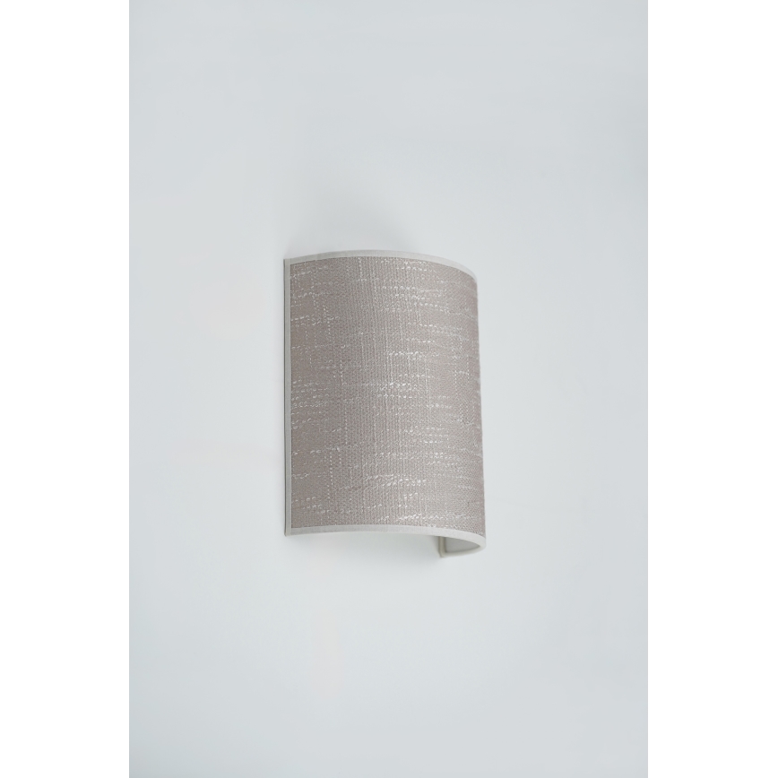 Brilagi - Φωτιστικό τοίχου SEMI 1xE27/15W/230V διάμετρος 20 cm σκούρο